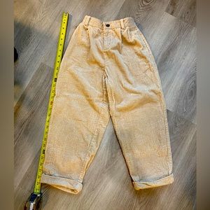 Gucci boys corduroys, size 8, tan